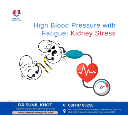 High Blood Pressure with Fatigue: Kidney Stress Alerts